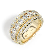 Diamond Encrusted Wedding Band by Allure